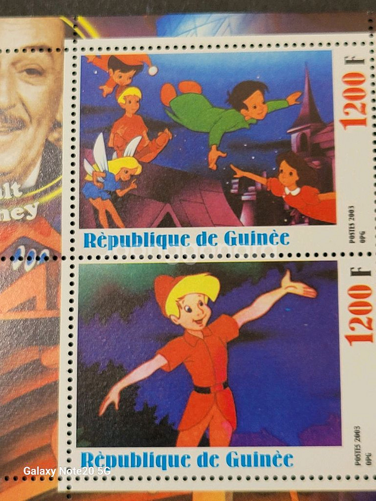 2003년 디즈니우표 피터팬 우표Peter Pan Di--1