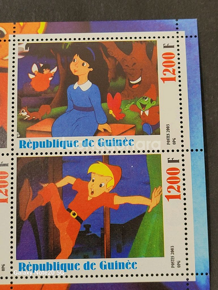 2003년 디즈니우표 피터팬 우표Peter Pan Di--3