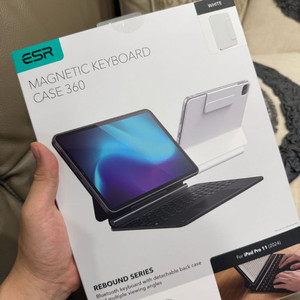 ESR 매직키보드 11인치 화이트 새상품 영문자판