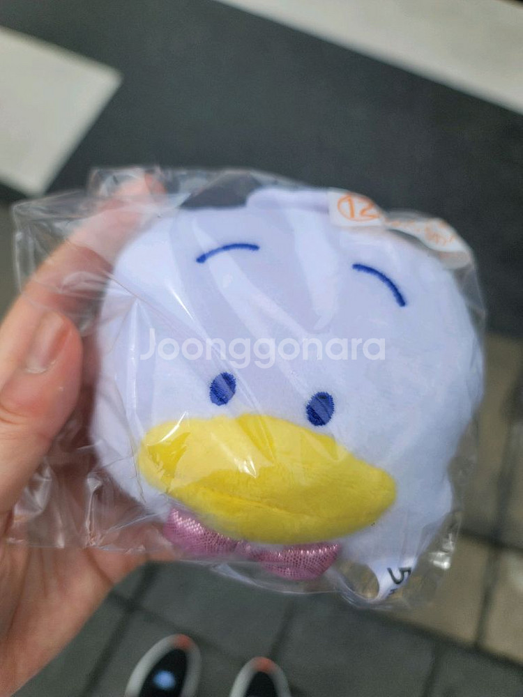 산리오 신상쿠지 하피단부이 키링 인형 페클덕--0