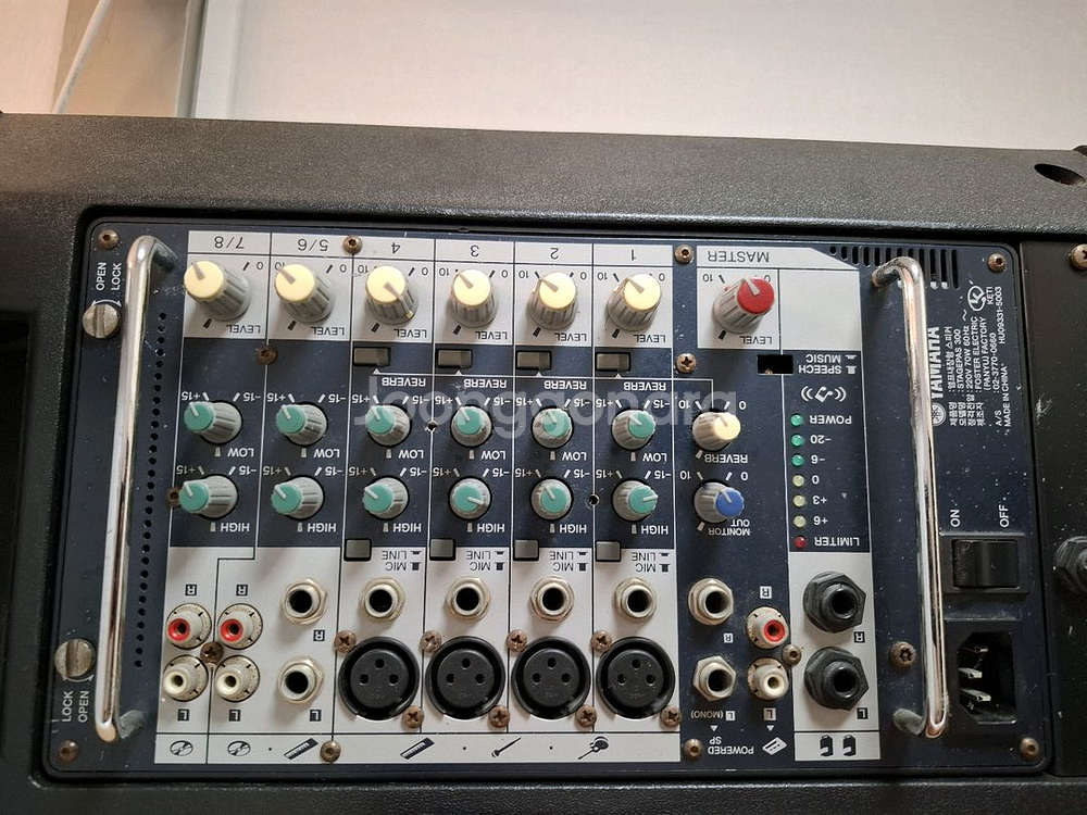 Yamaha Stagepas 300 앰프 스피커 믹서--1