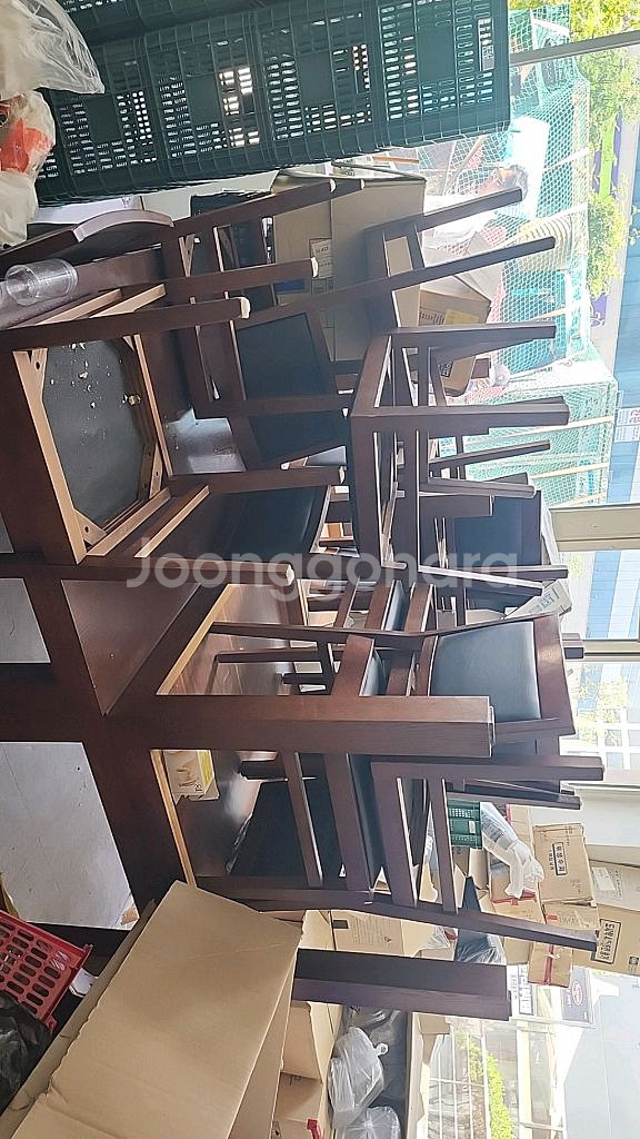 원목 식탁의자--0