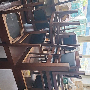 원목 식탁의자