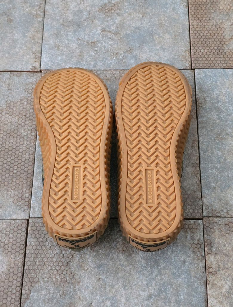 (220)엑셀시오르 카모 캔버스 스니커즈 운동화 이미지