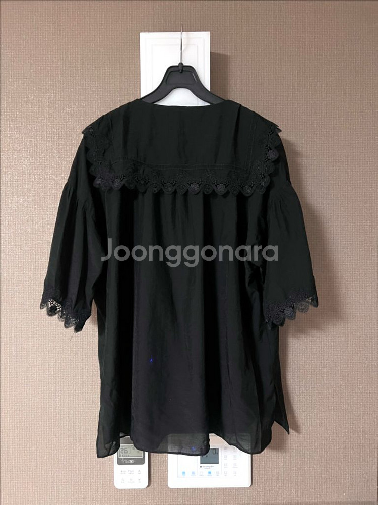 제평 아이디 레이스 세일러 빅카라 블라우스 타임--1