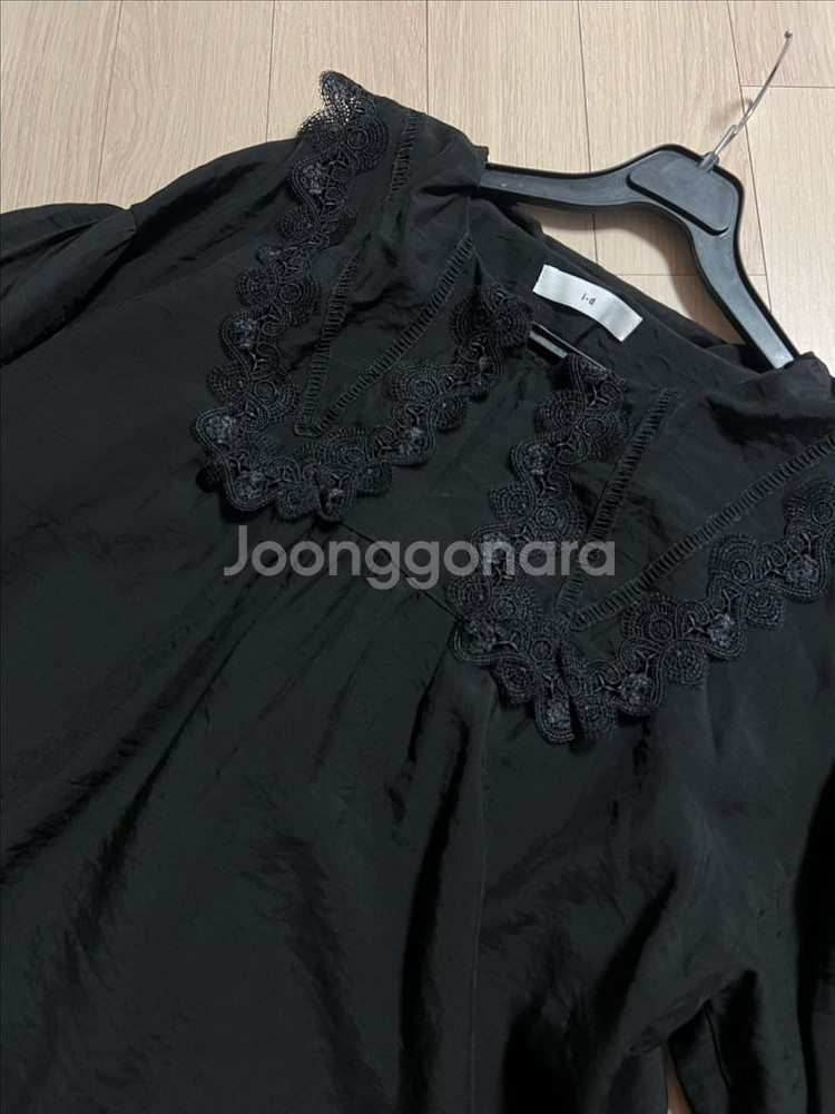 제평 아이디 레이스 세일러 빅카라 블라우스 타임--4