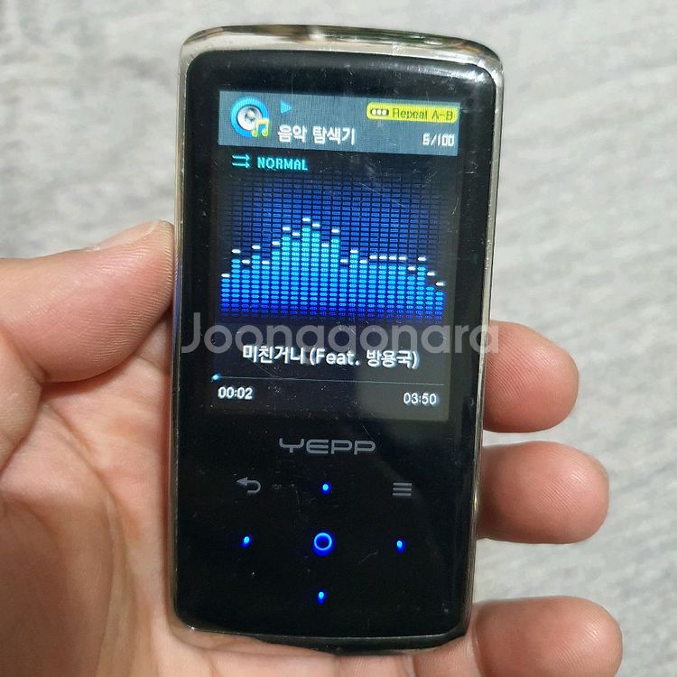 삼성 yepp yp-q2 8기가 mp3--8