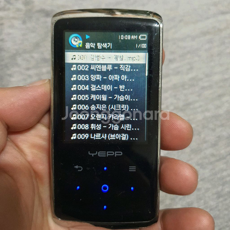 삼성 yepp yp-q2 8기가 mp3--7