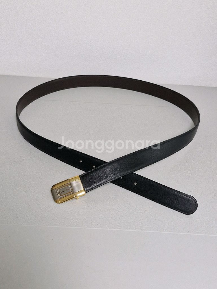 LANCEL 란셀 이태리 가죽벨트 정품--5