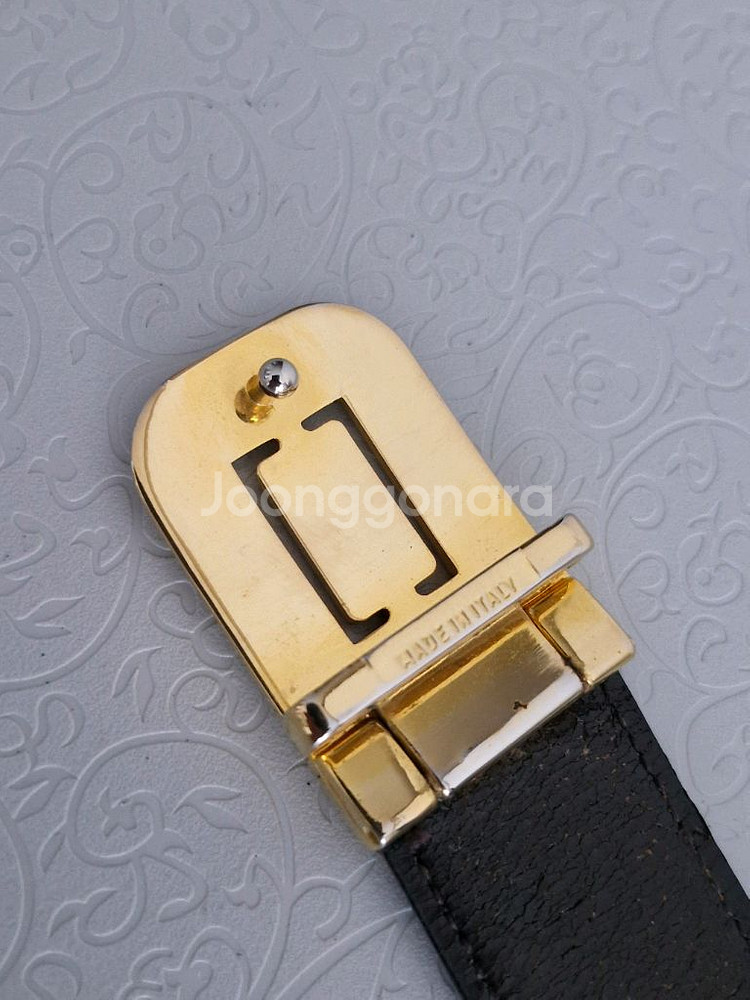 LANCEL 란셀 이태리 가죽벨트 정품--2