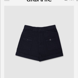 urbanic30 safari shorts xs 새상품