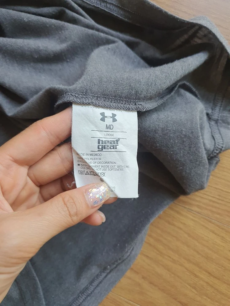 언더아머 HEATGEAR 티셔츠 .나시 M 2종 일괄 이미지