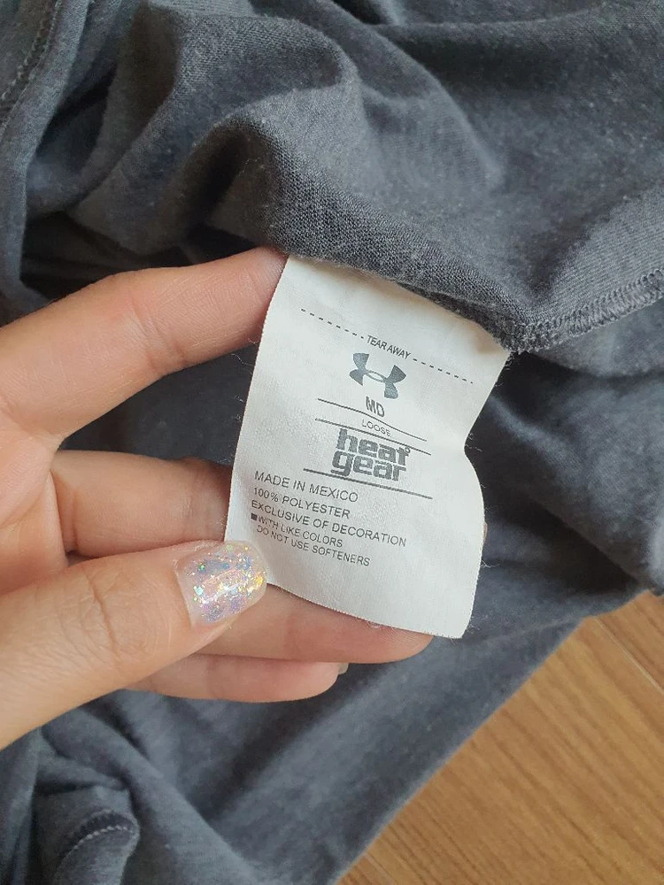 언더아머 HEATGEAR 티셔츠 .나시 M 2종 일괄 이미지