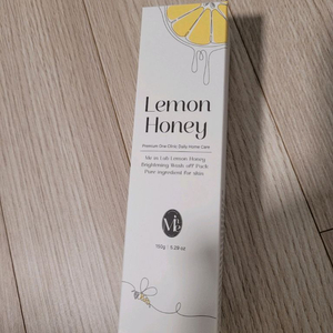 미인랩 레몬꿀팩 레몬허니 브라이트닝 워시오프팩