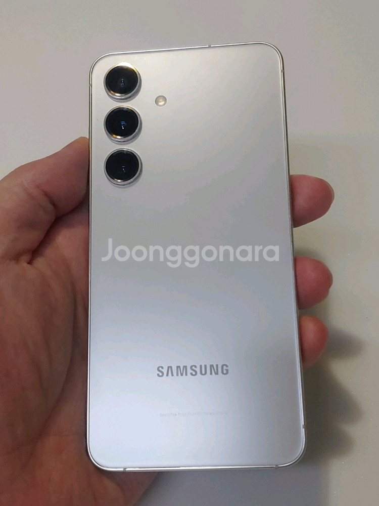 갤럭시 S24 그레이 49만 정상해지--1