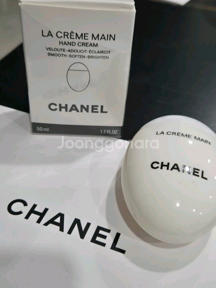 샤넬 라 크렘 망 핸드크림 판매합니다! (선물포장, 미--0