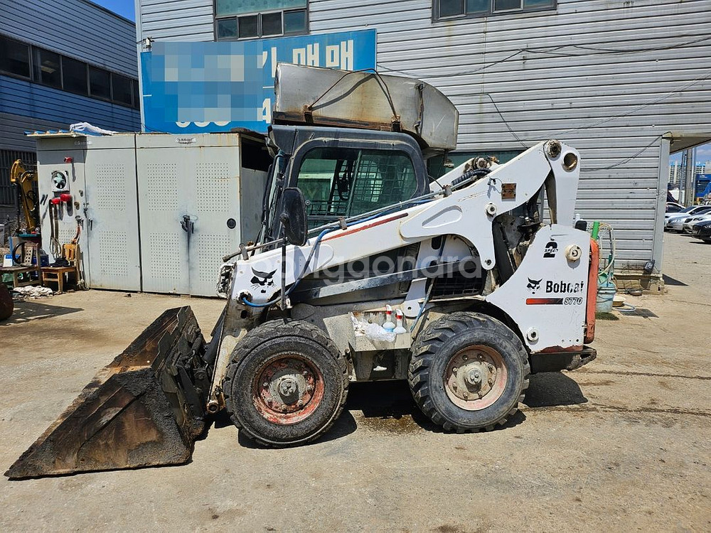 밥캣 92마력 자동클램프 스키로더 매매 s770--5