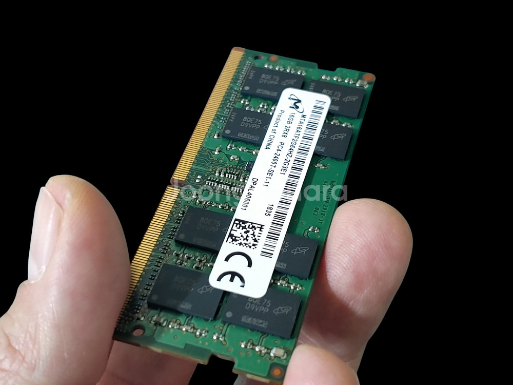 마이크론 DDR4 16GB 2400T 노트북 메모리--5
