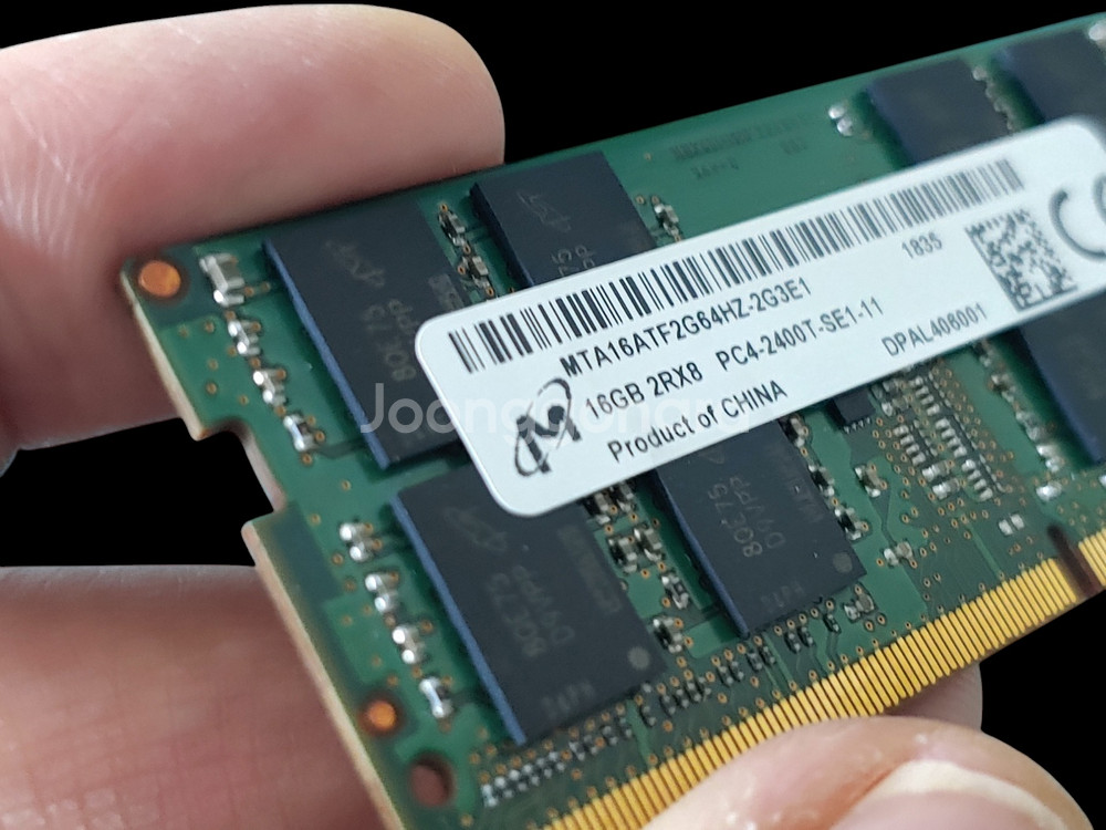 마이크론 DDR4 16GB 2400T 노트북 메모리--6