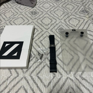 오메가 질랜드 러버밴드 디버클 20mm 검정