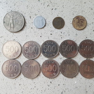 수집 동전 옛날 주화 팝니다