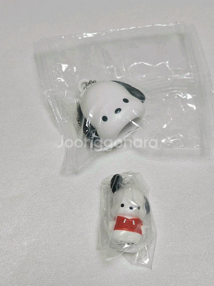 산리오 포차코 얼음 빙하 립밤뚜껑 유령 메지루시 가챠--2