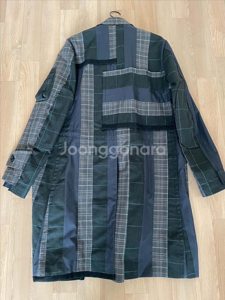 사카이 SACAI 패치워크 코트--5