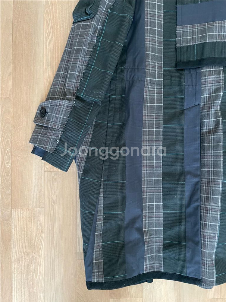 사카이 SACAI 패치워크 코트--6