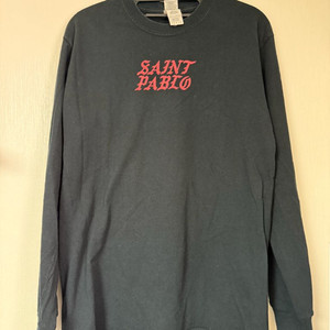 칸예 투어 saint pablo 티셔츠