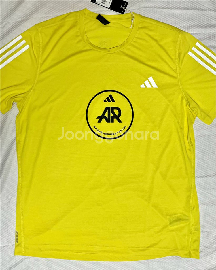 아디다스 AR 서울 동아마라톤 기념 러닝티 새상품 XL--0