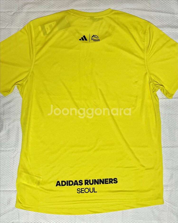 아디다스 AR 서울 동아마라톤 기념 러닝티 새상품 XL--1