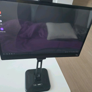 프리즘 15인치 터치모니터 + 거치대