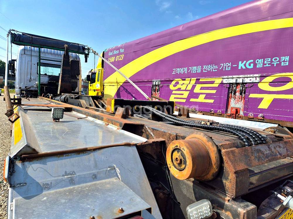 프리마25톤암롤 롱바디암롤 중고암롤트럭 50루베암롤박스--5
