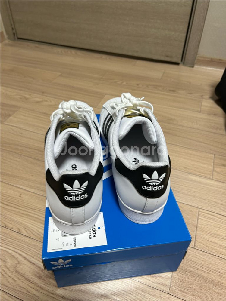 아디다스 슈퍼스타eg4958 265사이즈--2