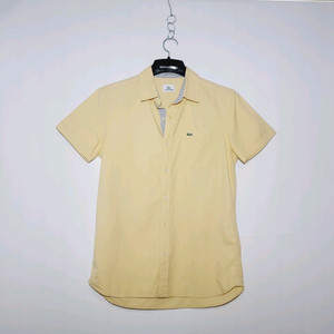 LACOSTE 라코스테 라인배색 반팔 셔츠