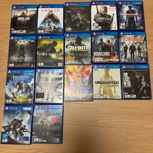 ps4 게임들 일괄 판매합니다