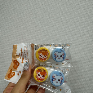방가방가 햄토리 렌즈통 케이스 개당 판매