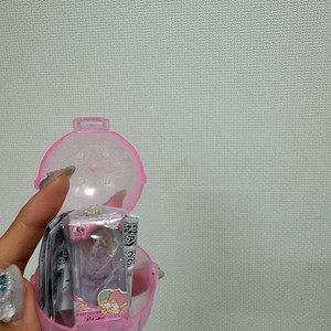 산리오 미카짱 콜라보 키링 가챠 피규어