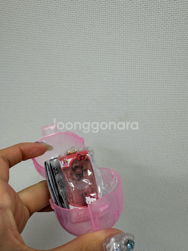 산리오 미카짱 콜라보 키링 가챠 피규어 개당 판매--0