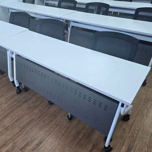 접이식 테이블 강의실 책상, 의자 세트