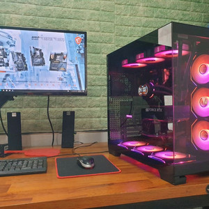 9800X3D / RTX5080 블랙 게이밍 컴퓨터