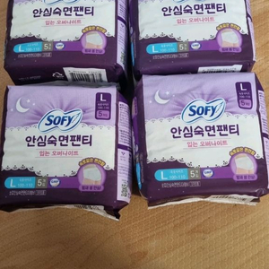 소피 안심숙면팬티 L 4팩