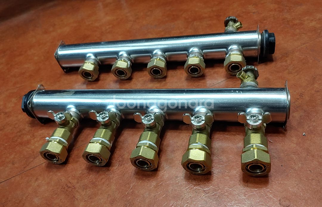 난방분배기 ( 5구 스텐 기름용)--0