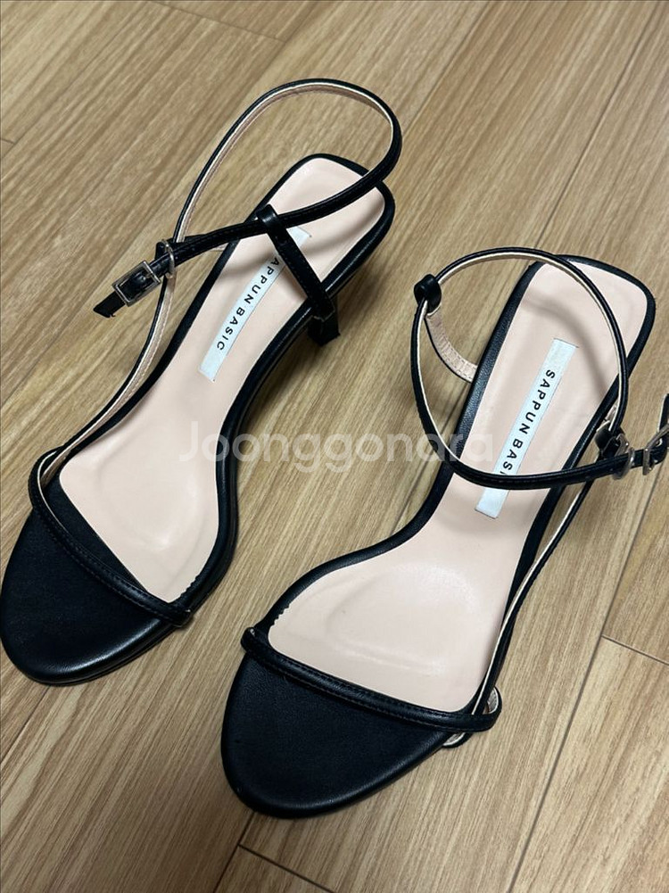 사뿐 샌들 힐 7cm 240--0
