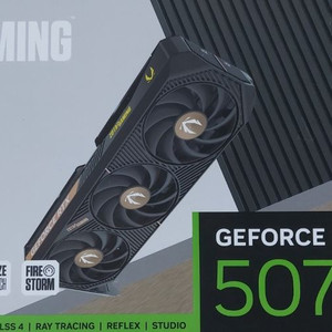 미사용 zotac 지포스 rtx5070 12gb