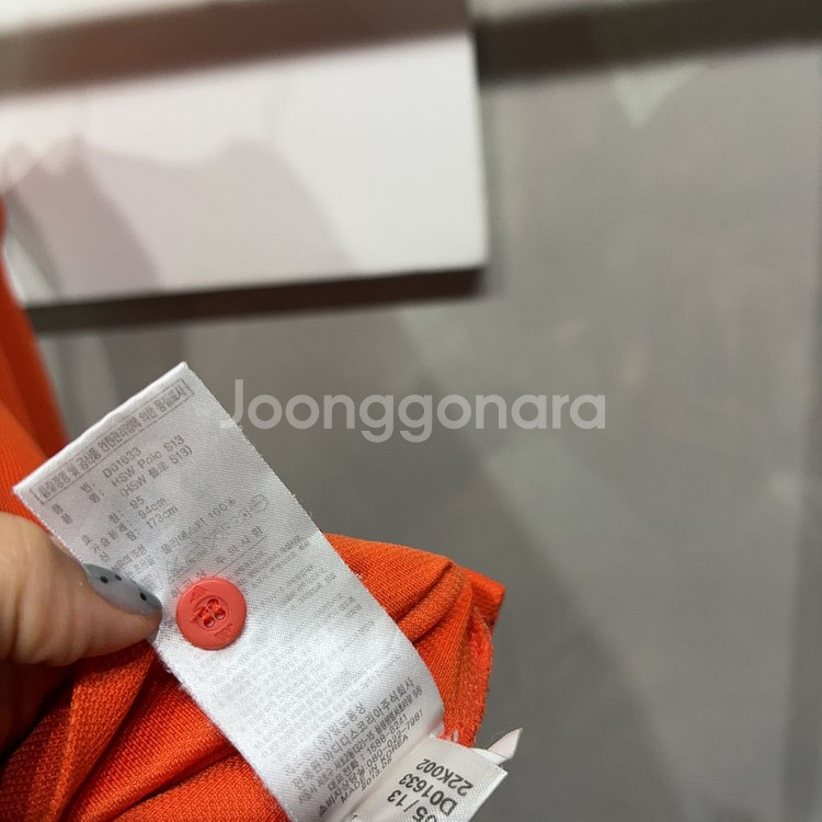 (95) 아디다스 여성 캐주얼 자수 반팔 카라티--2