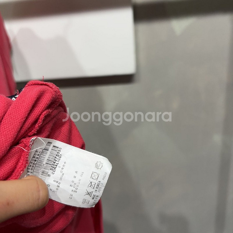 (85) 파리게이츠 여성 골프 스포츠 자수 반팔 카라티--4