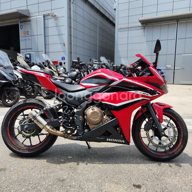 특가/cbr500r 19년형 sc머플러 소음기없이 구변--3