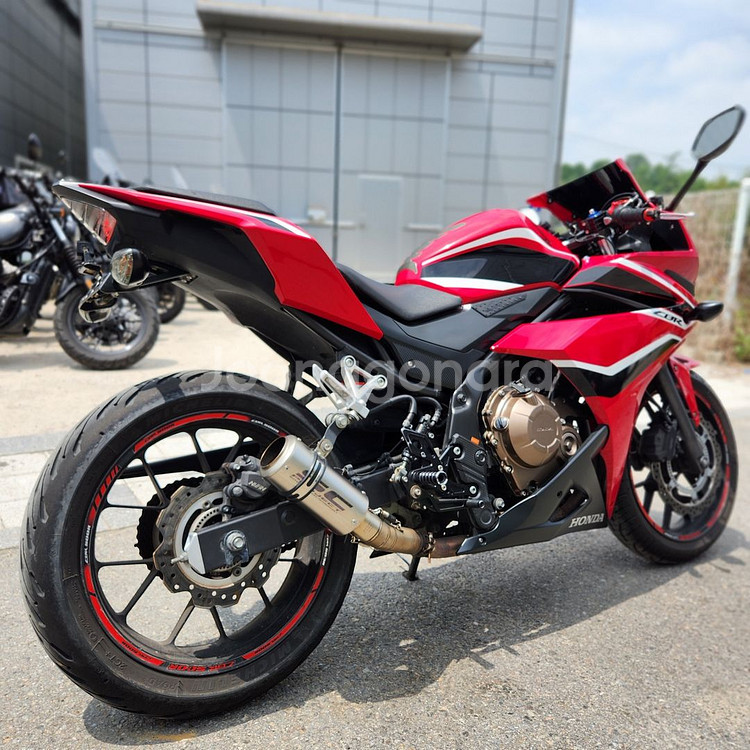 특가/cbr500r 19년형 sc머플러 소음기없이 구변--6