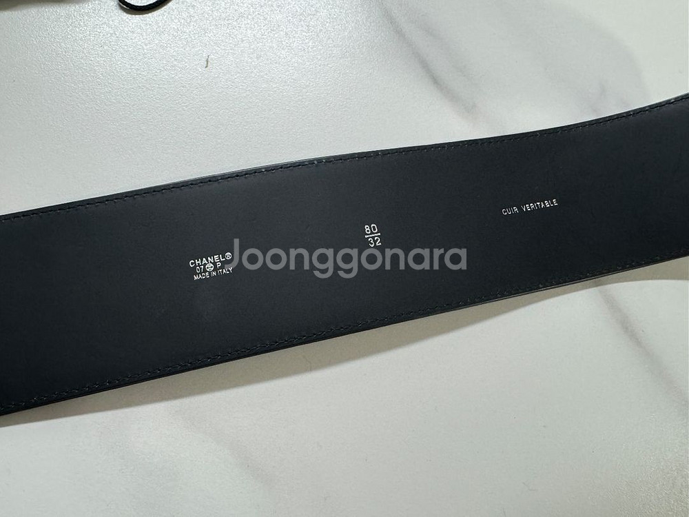 샤넬 럭셔리 벨트 80사이즈 새상품--2